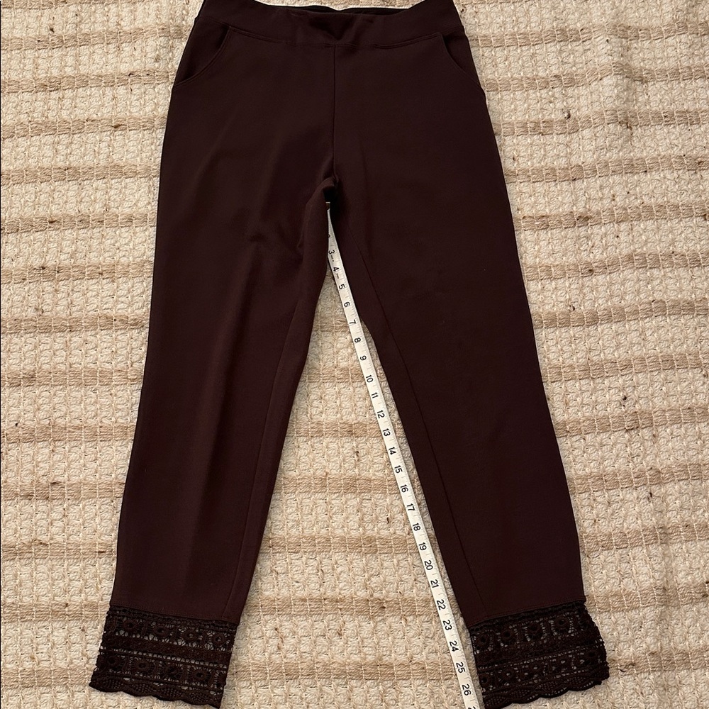 Belle by Kim Gravel Chocolate Pants
